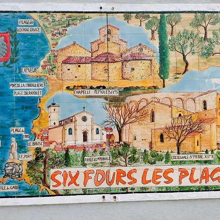 Apartment Six Fours Les Plages - Le Brusc - Vue Mer, Climatise
